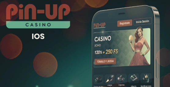 Jugador chileno utilizando la aplicación PinUp en iPhone para jugar a la ruleta en vivo y apostar en fútbol internacional
